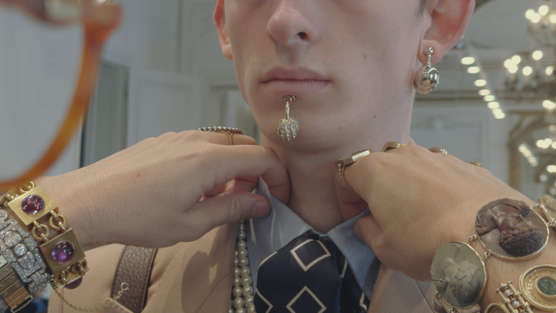 Anteprima: Dans Valentino le Pavillon des Folies, SS25